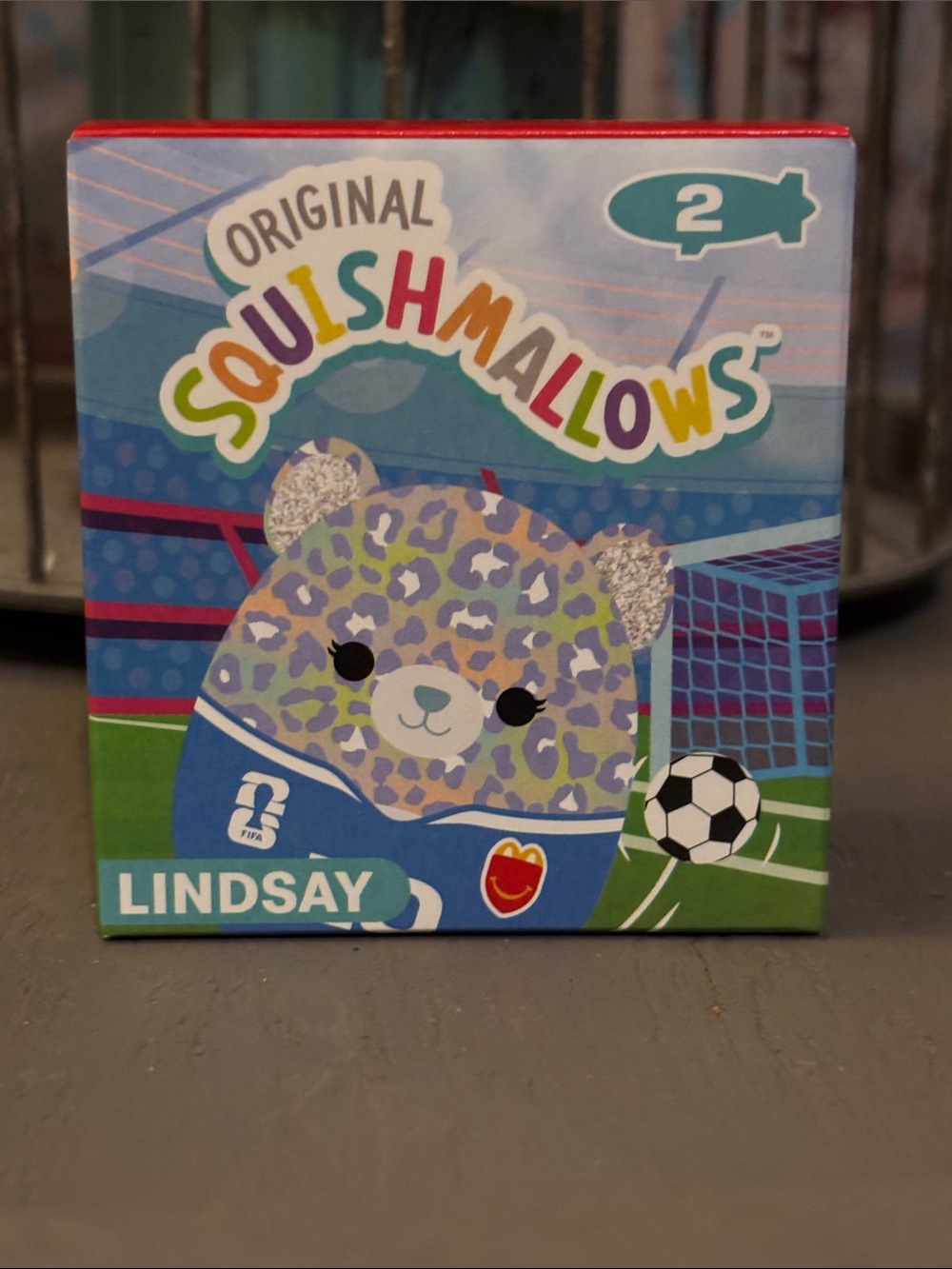 #2 Lindsay McDonald’s FIFA World Cup 2026 Squishmallows Happy Meal Toys UNOPENED